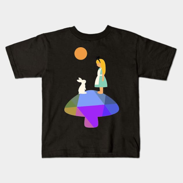 A Wonderful Trip Has Begun Kids T-Shirt by viostin